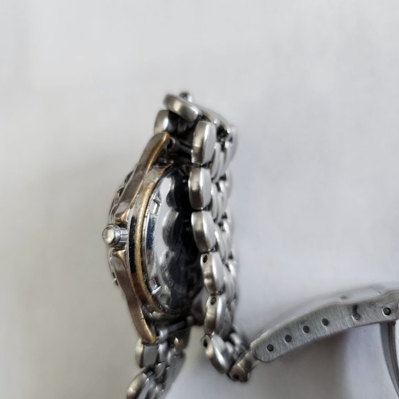 Fossil AM-3099 Steel Diver Blue Dial Wr50m Rotating Bezel Women's Watch - Picture 4 of 9